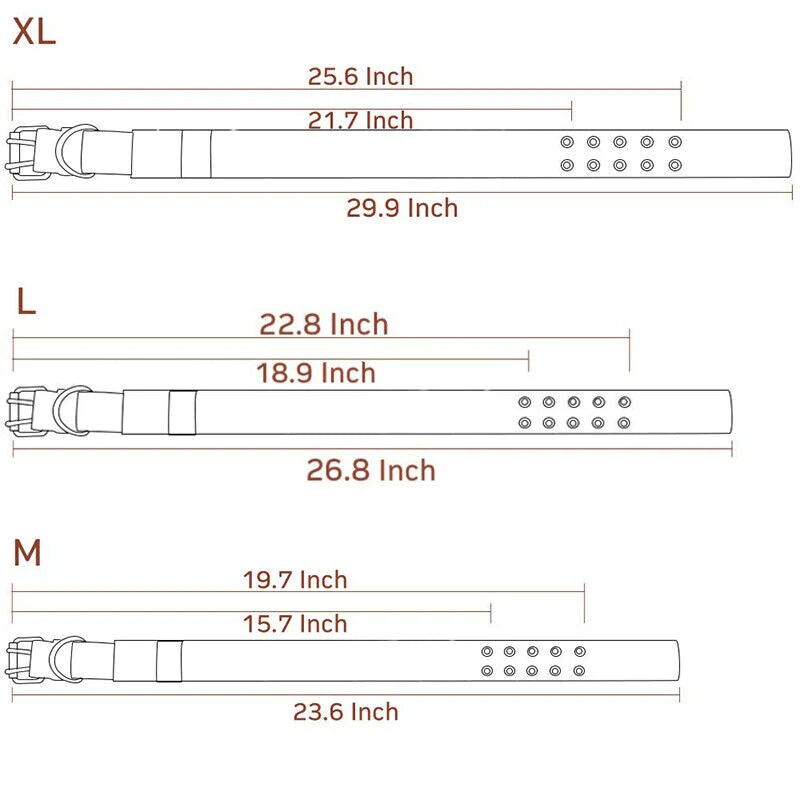 Heavy-Duty 2" Wide Tactical Nylon Dog Collar for Large Breeds - K9 Military Style with Metal Buckle